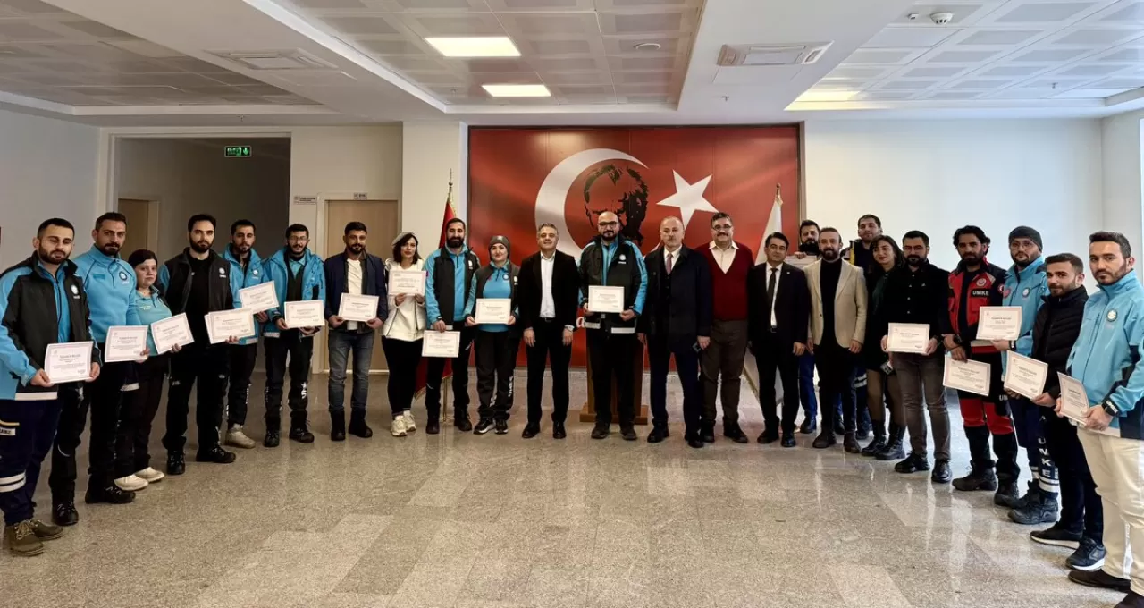 UMKE Ekiplerine Mardin'den Teşekkür Ziyareti