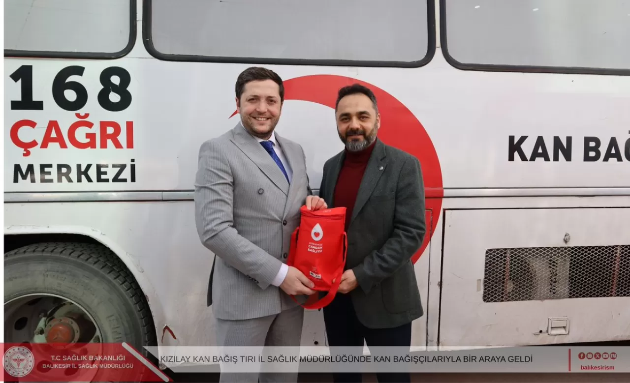 Balıkesir'de Hayat Kurtaran Kan Bağışı Kampanyası Düzenlendi