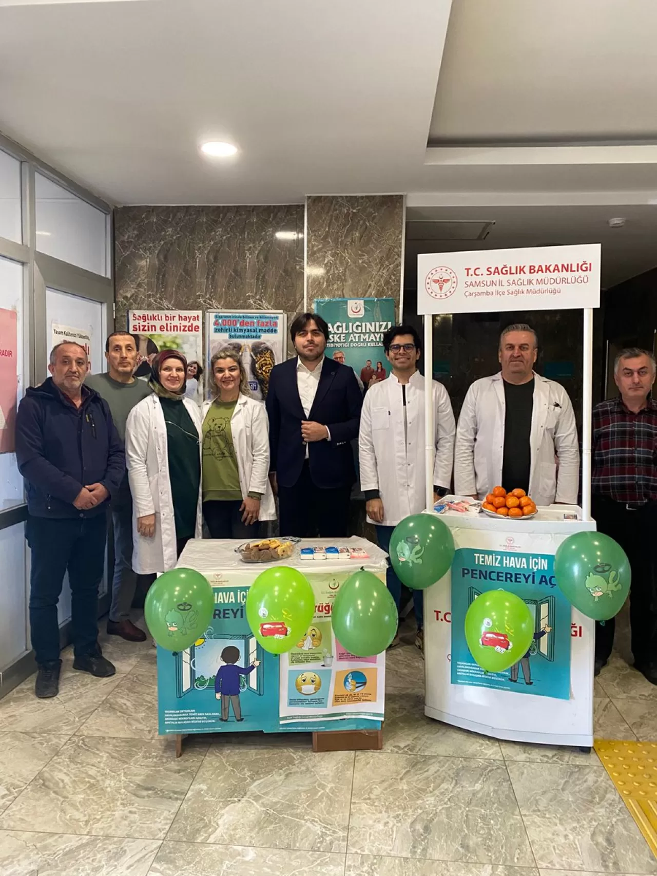 Verem Eğitimi ve Farkındalık Haftası'nda Samsun'da Yoğun Bilgilendirme Çalışması