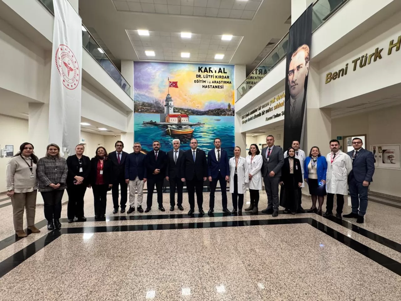 İstanbul İl Sağlık Müdürü Kartal Dr. Lütfi Kırdar Şehir Hastanesi'nde İncelemelerde Bulundu