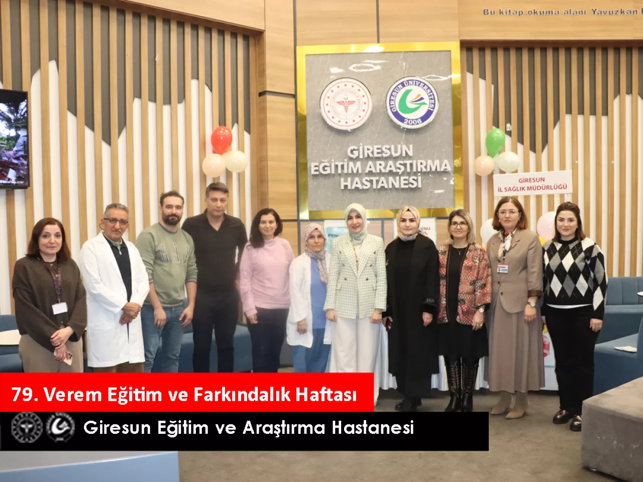 Giresun'da Tüberküloz Farkındalık Standı Açıldı