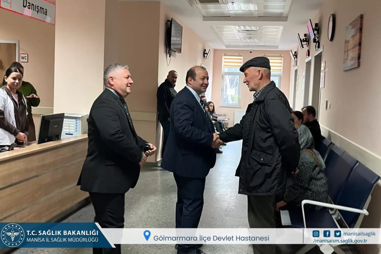 Manisa İl Sağlık Müdürü'nden Sağlık Tesislerine Ziyaret