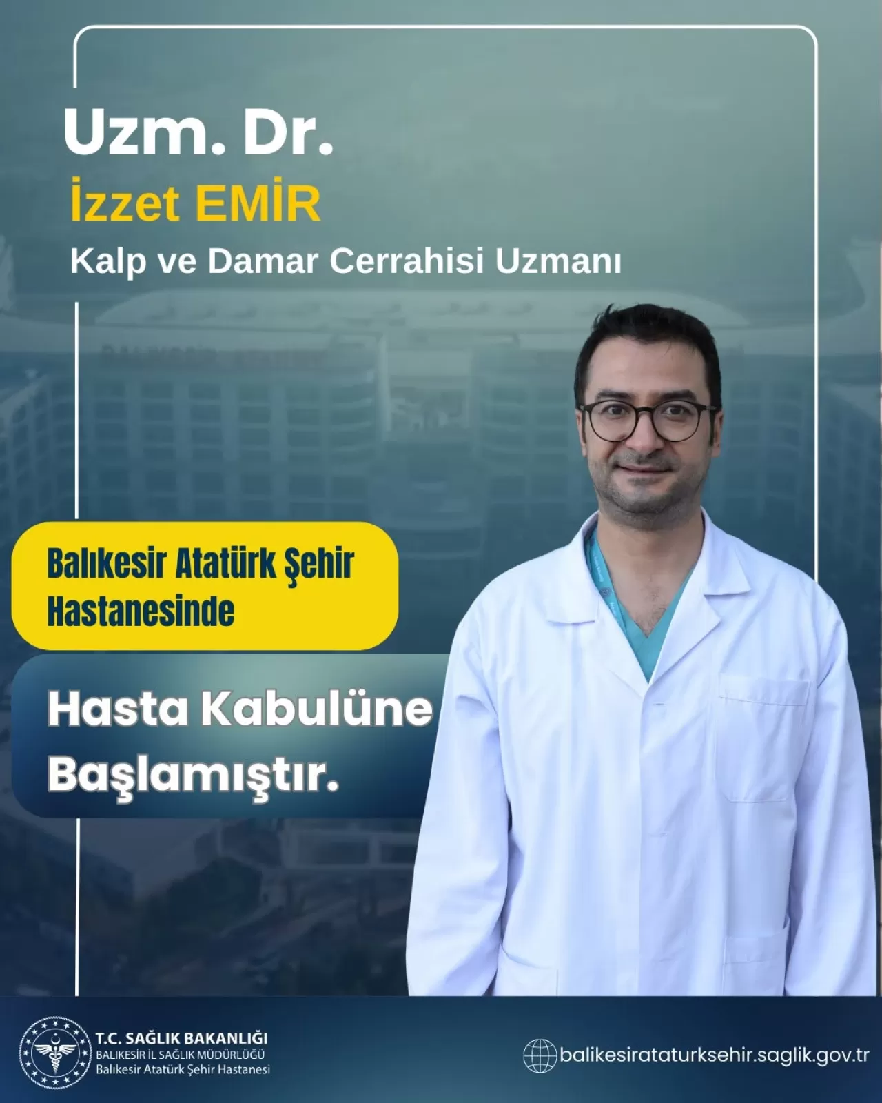 Dr. İzzet Emir, Ekin Tıp Merkezi Altınoluk'ta Hasta Kabulüne Başladı