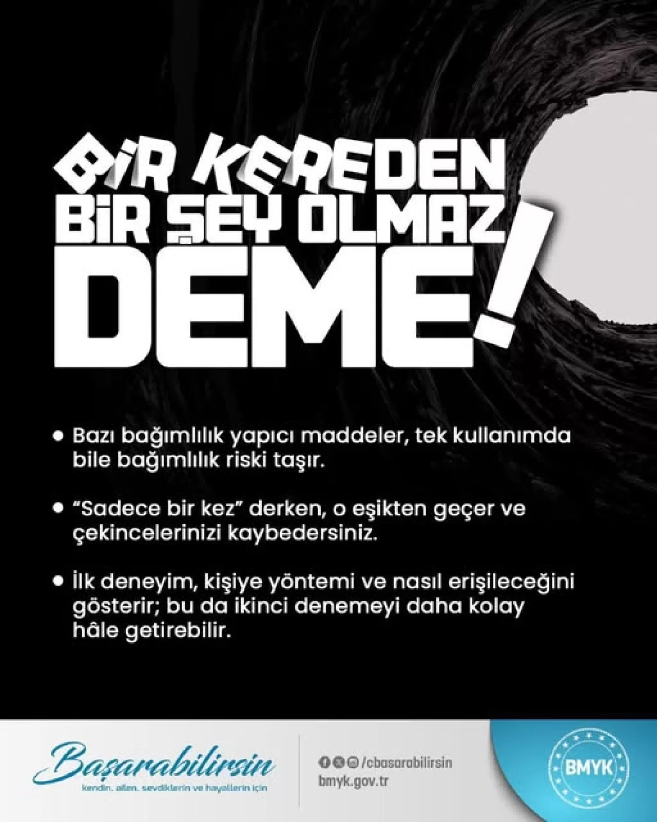 Bartın'da Bağımlılıkla Mücadele Çağrısı: 