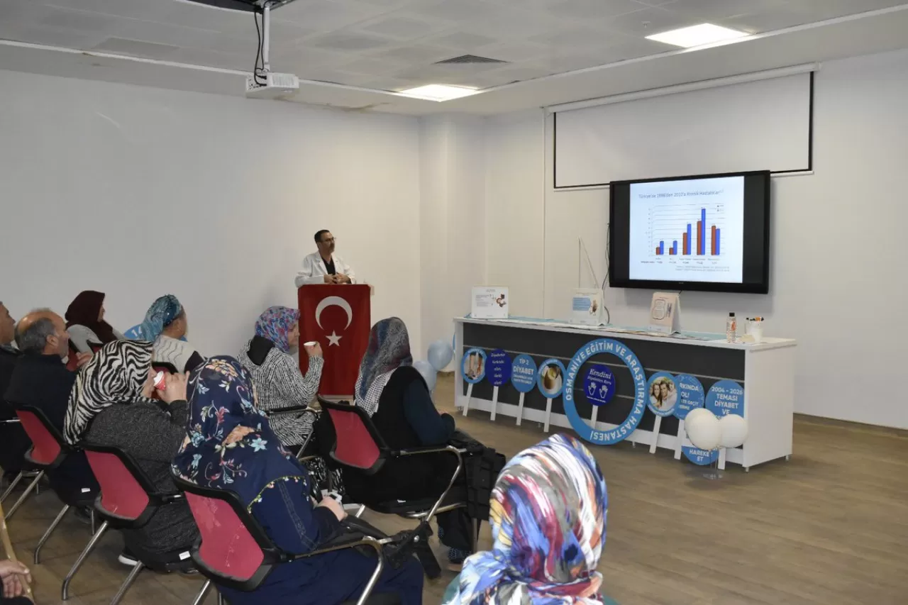 Osmaniye Devlet Hastanesi'nde Diyabet Okulu Eğitimleri ile Hastalar Bilinçleniyor