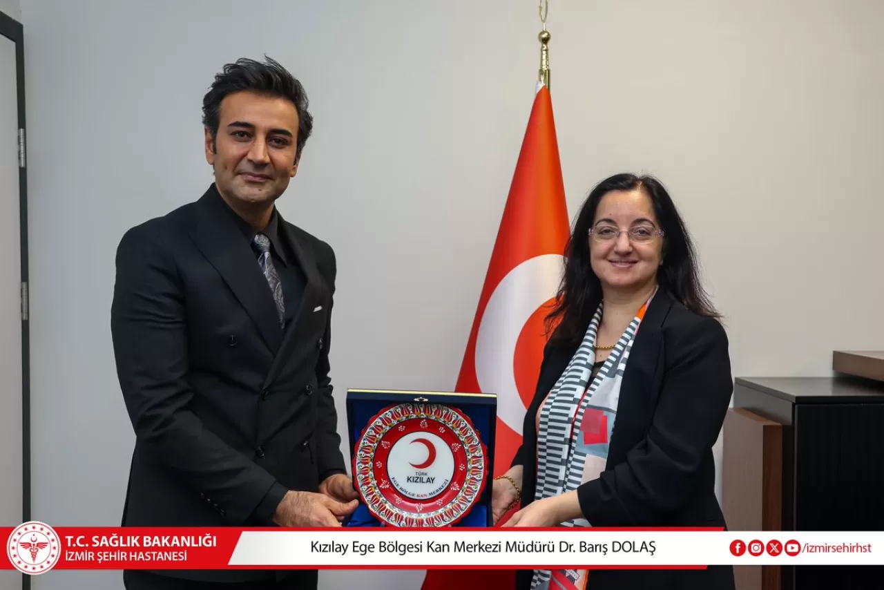 İzmir Şehir Hastanesi Başhekimine Hayırlı Olsun Ziyareti