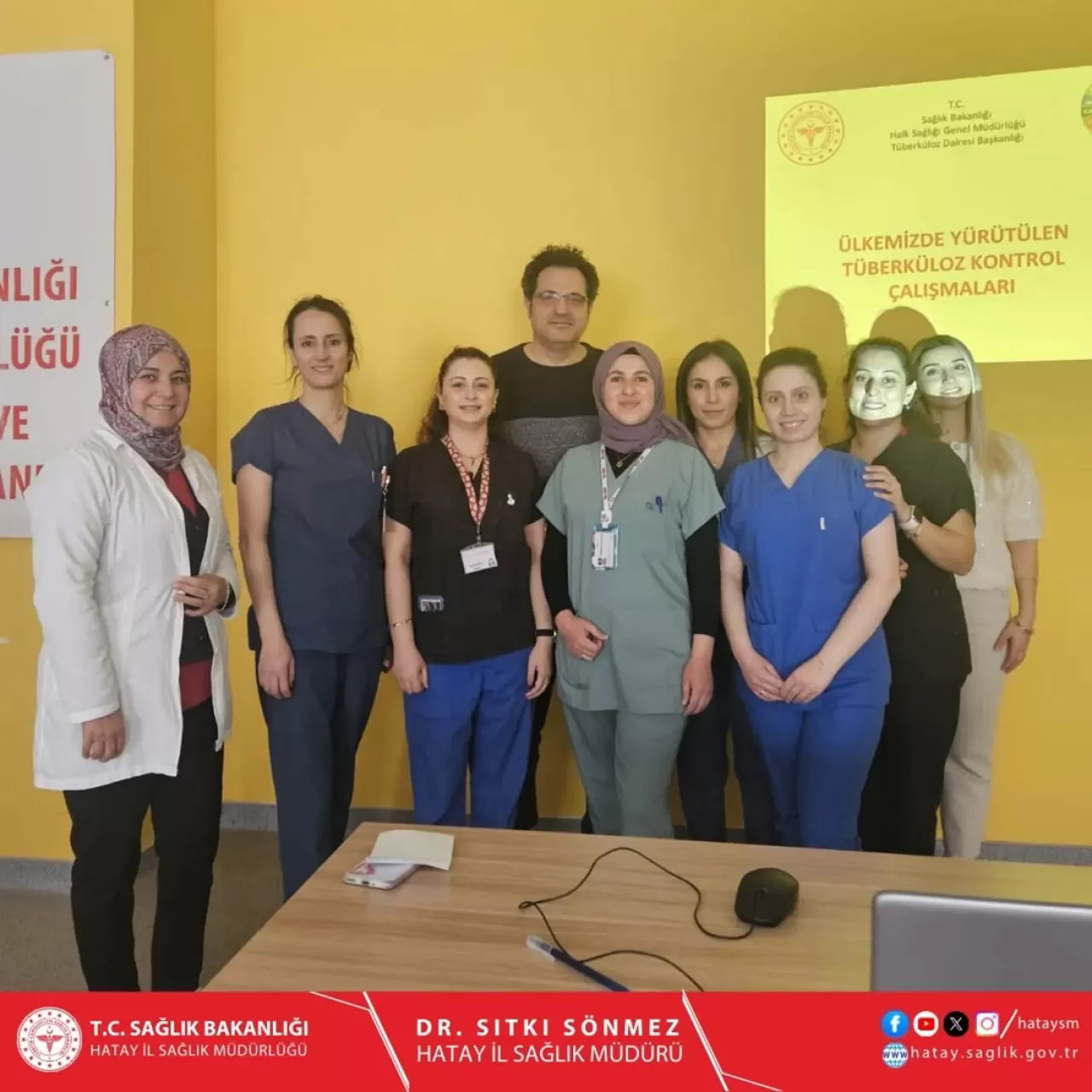 Hatay'da Verem Farkındalık Haftası Etkinlikleri ile Toplum Bilinçlendirildi