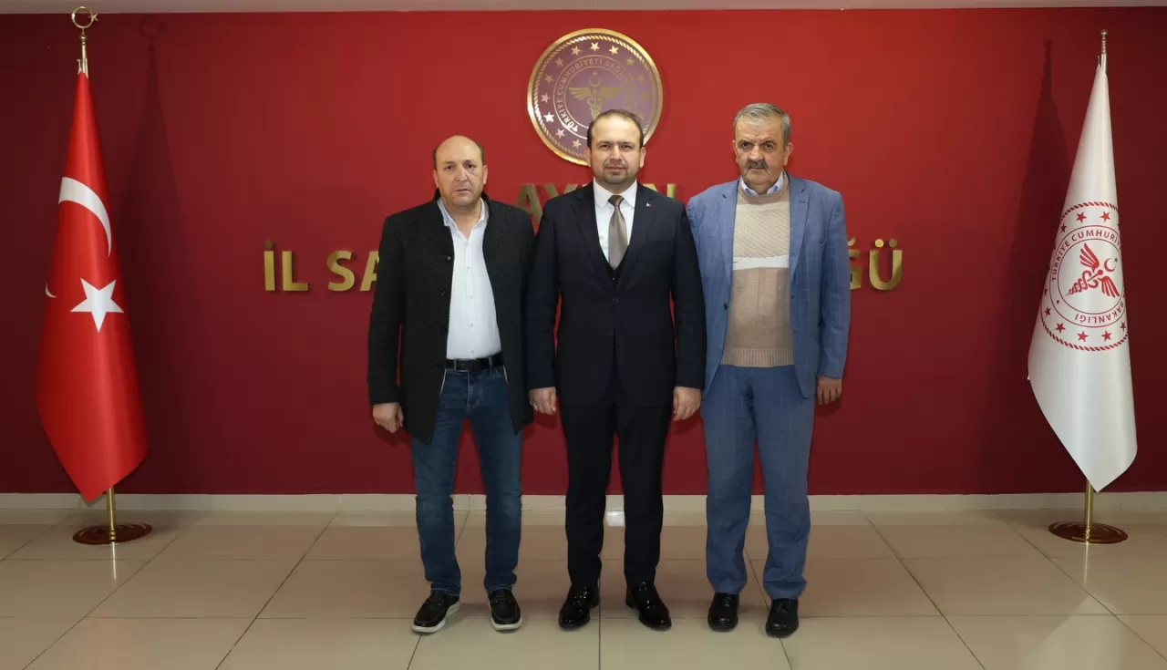 Aydın İl Sağlık Müdürü Dr. Eser Şenkul'a Muhtar Ziyareti