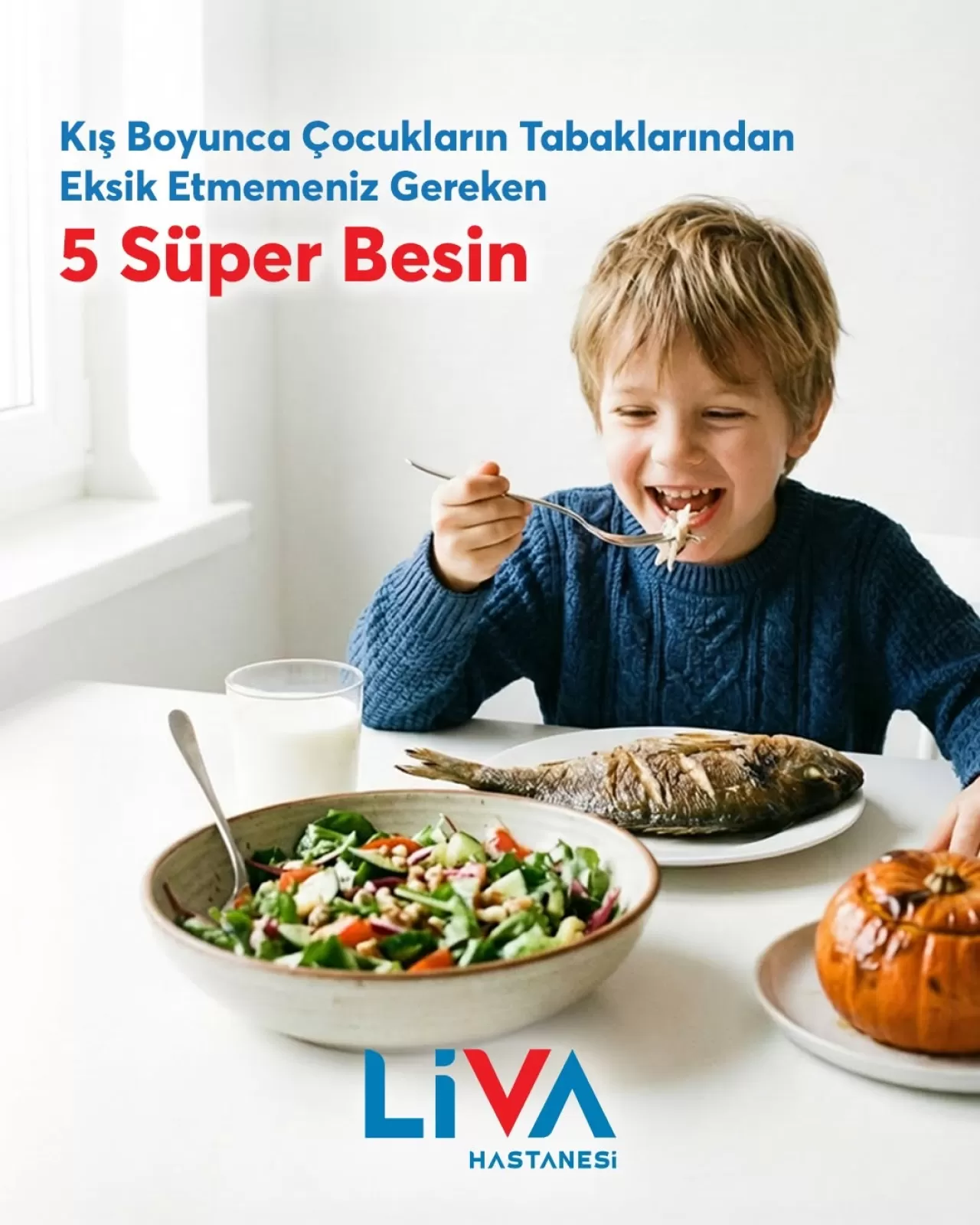 Kış Aylarında Çocuk Sağlığı İçin 5 Önemli Besin