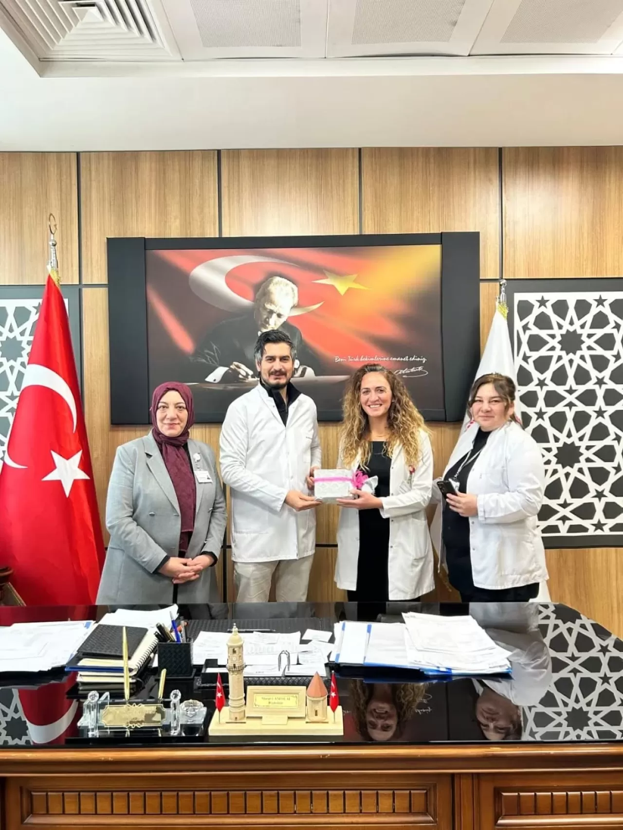 Bayburt Devlet Hastanesi Çalışanları İş Sağlığı Eğitimini Tamamladı