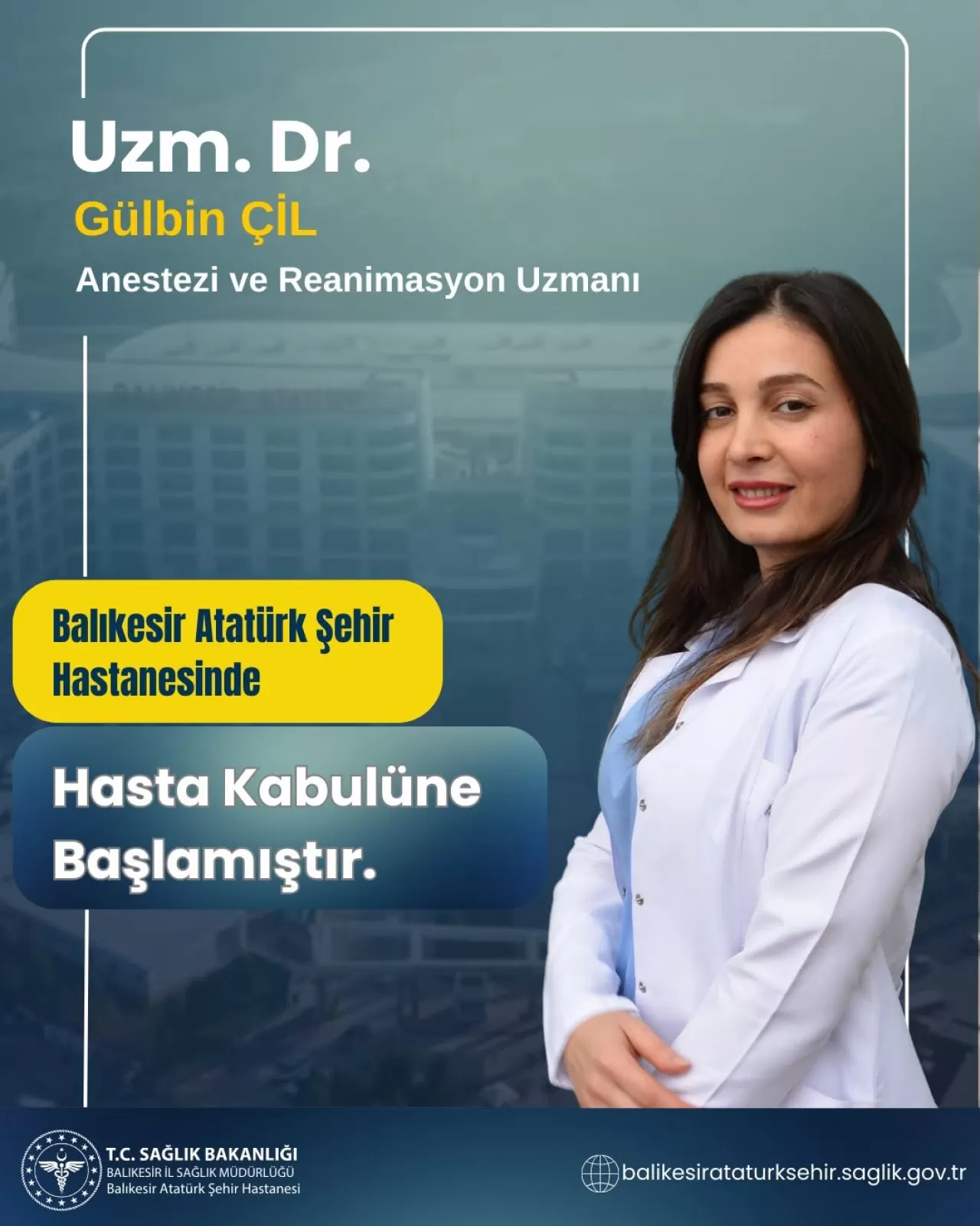Dr. Gülbin Çil, Ekin Tıp Merkezi Altınoluk'ta Hasta Kabulüne Başladı