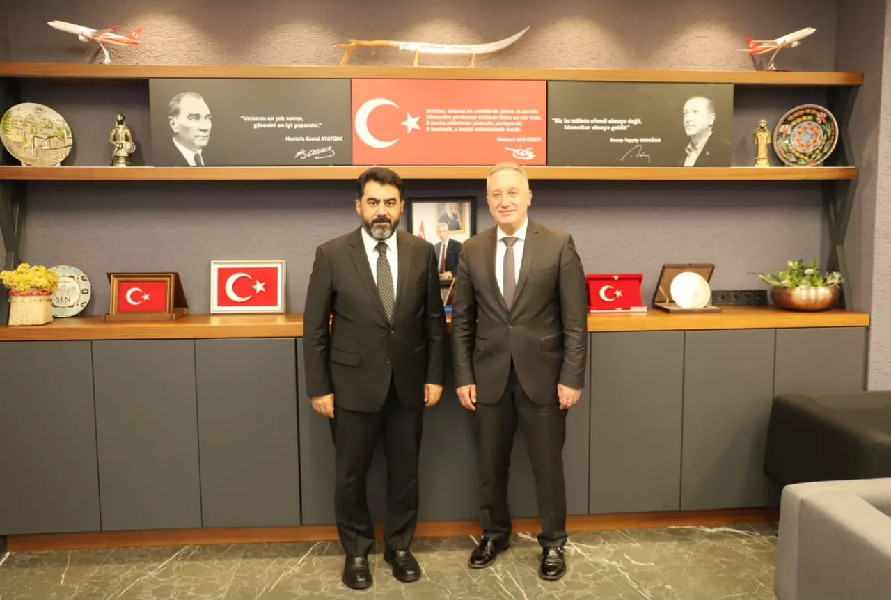 Trabzon İl Sağlık Müdürü Dr. Mehmet Topsakal'a Kurum Ziyareti