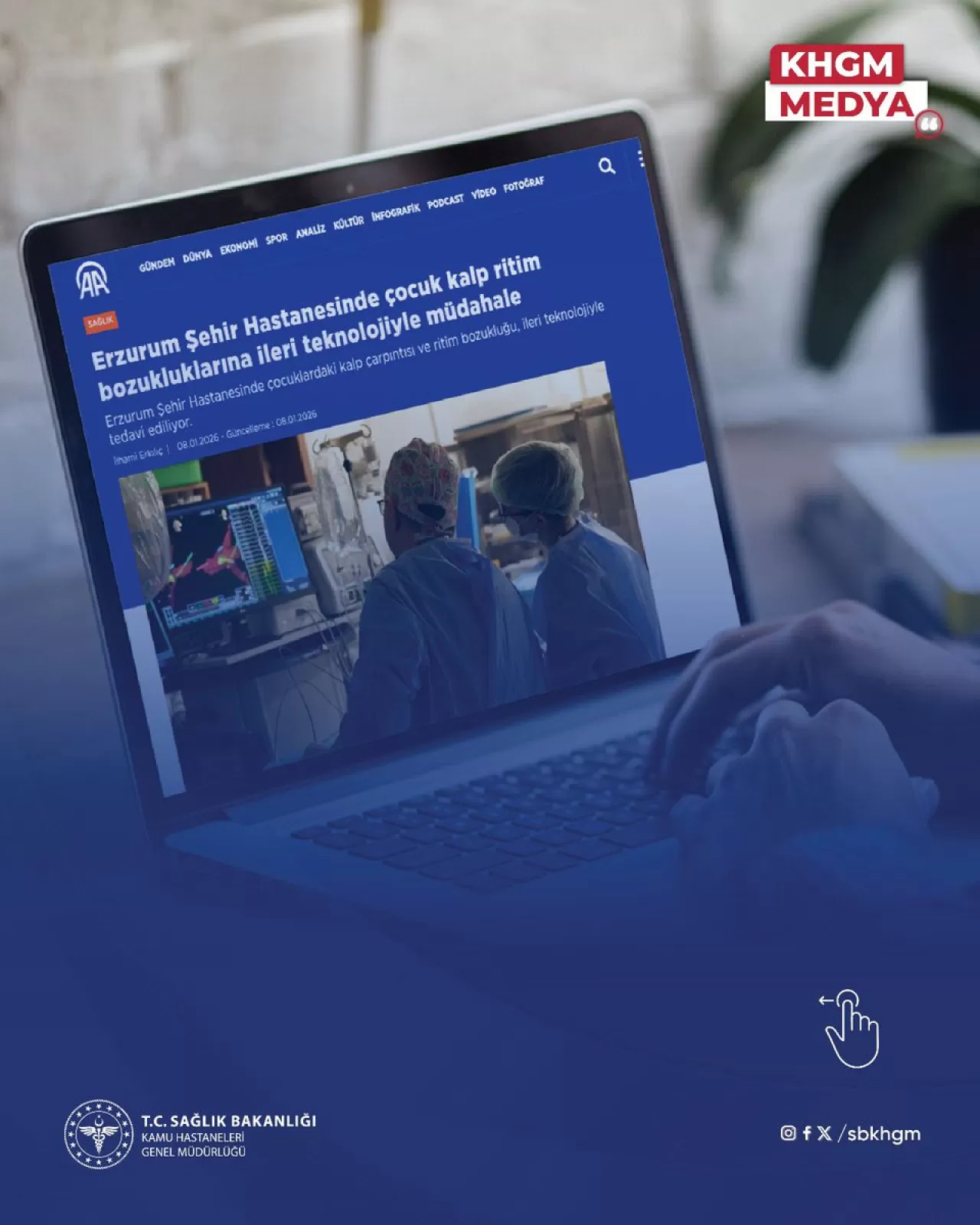 Erzurum Şehir Hastanesi'nde Çocuk Kalp Ritim Bozukluklarına Teknolojik Müdahale