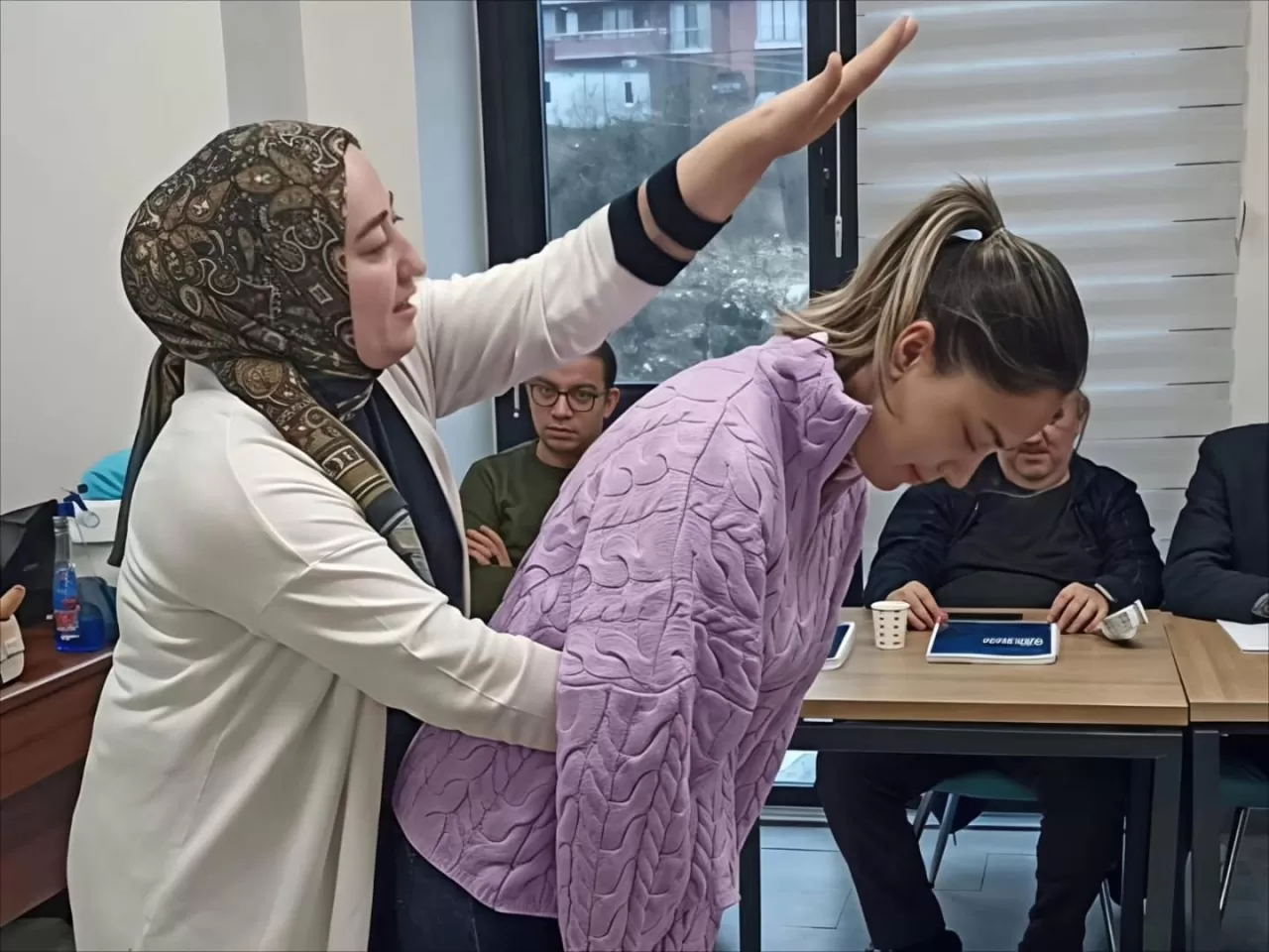 Bartın'da Adliye Personeline Hayat Kurtaran Eğitim