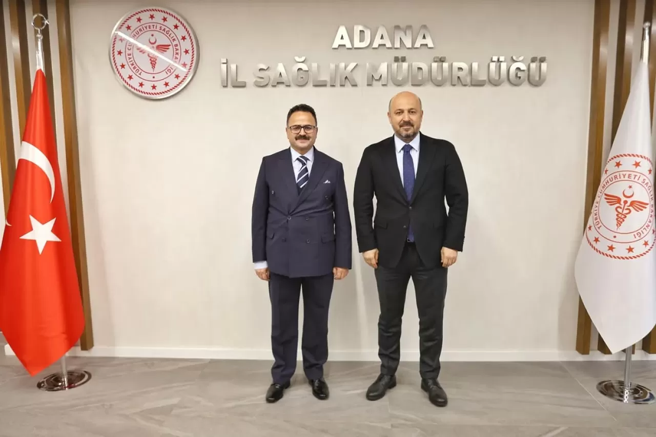 Adana'da Sağlık Hizmetleri ve İş Birliği Görüşmeleri