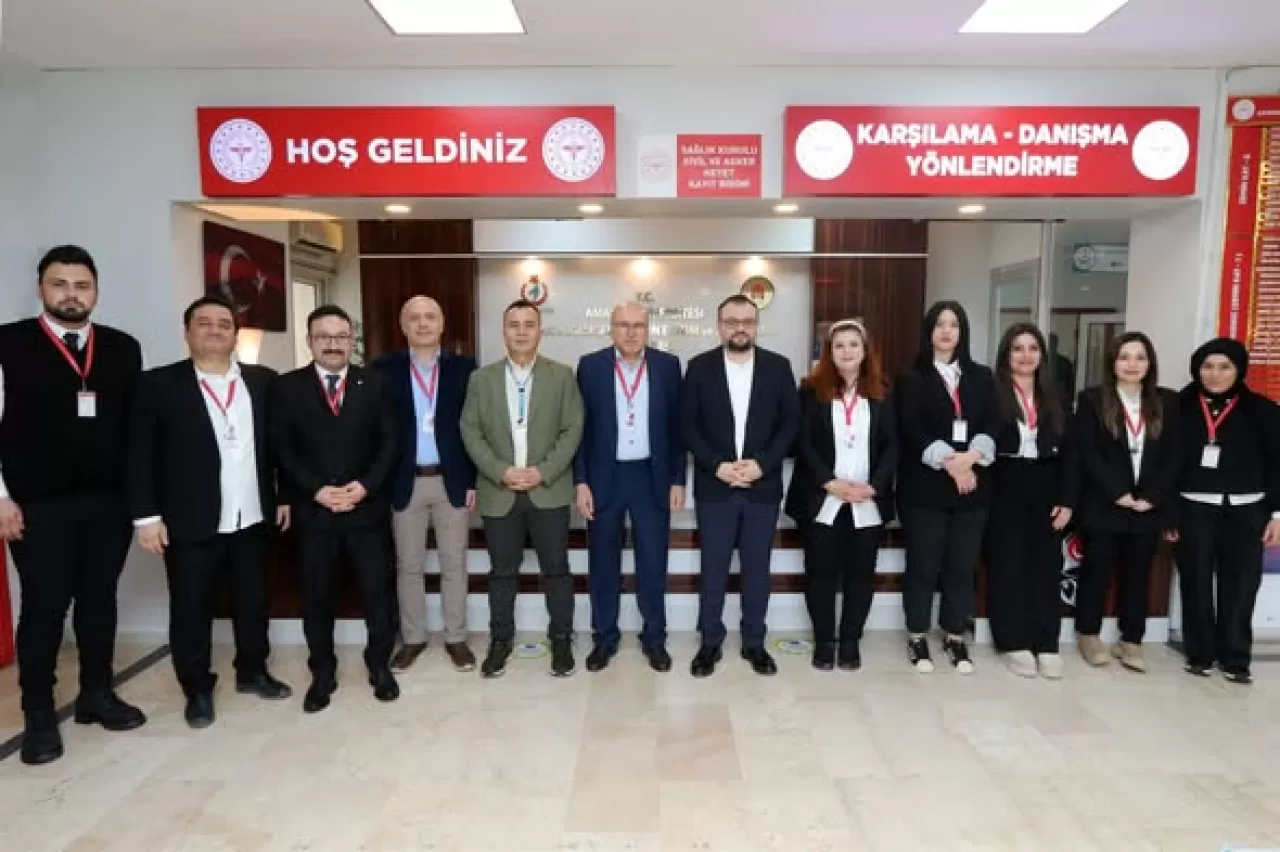 Amasya Hastanesi'nde Hasta Memnuniyeti için Birimler Yerinde Denetlendi