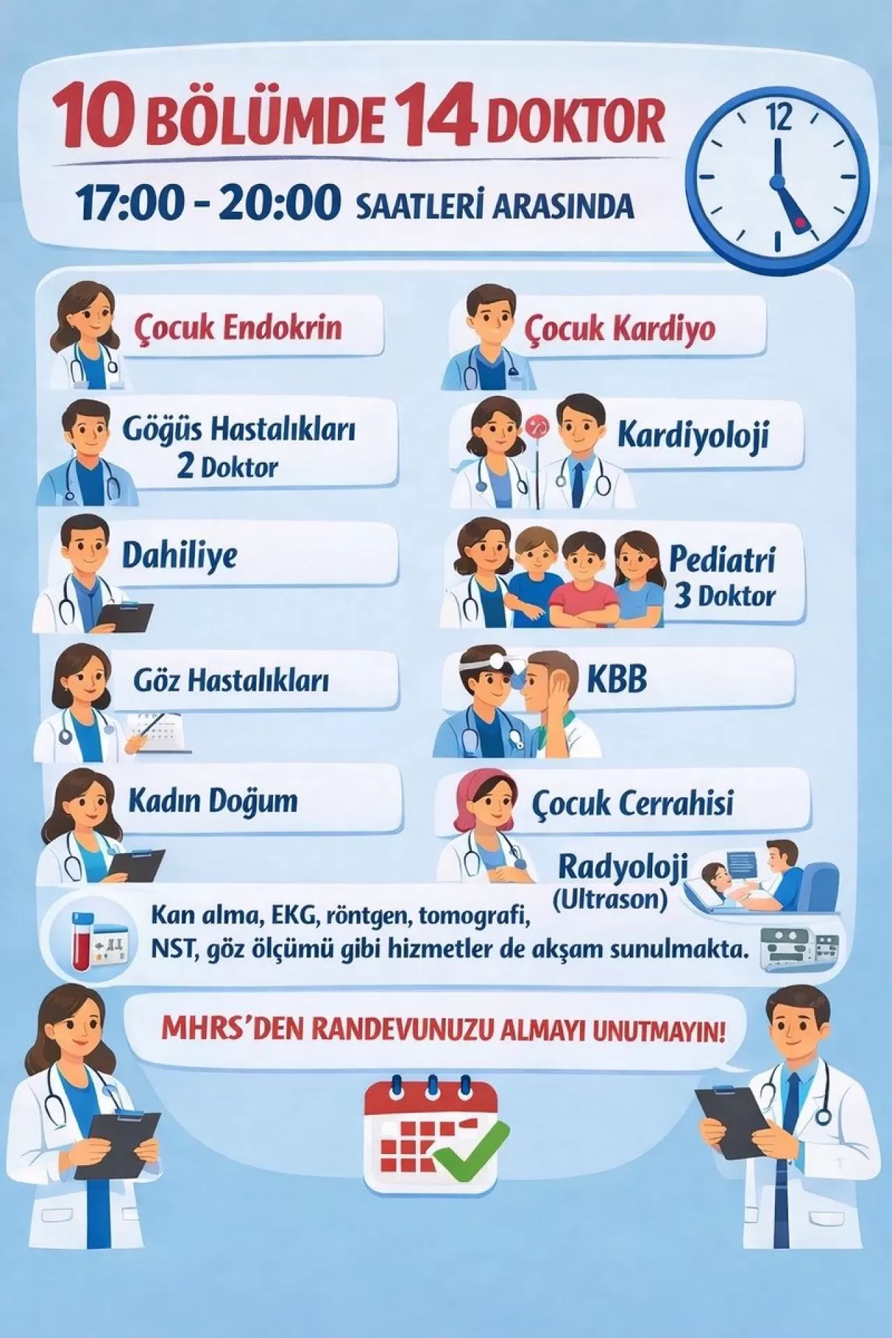 Siirt'te Akşam Polikliniği Hizmeti ile Sağlığa Erişim Kolaylaşıyor