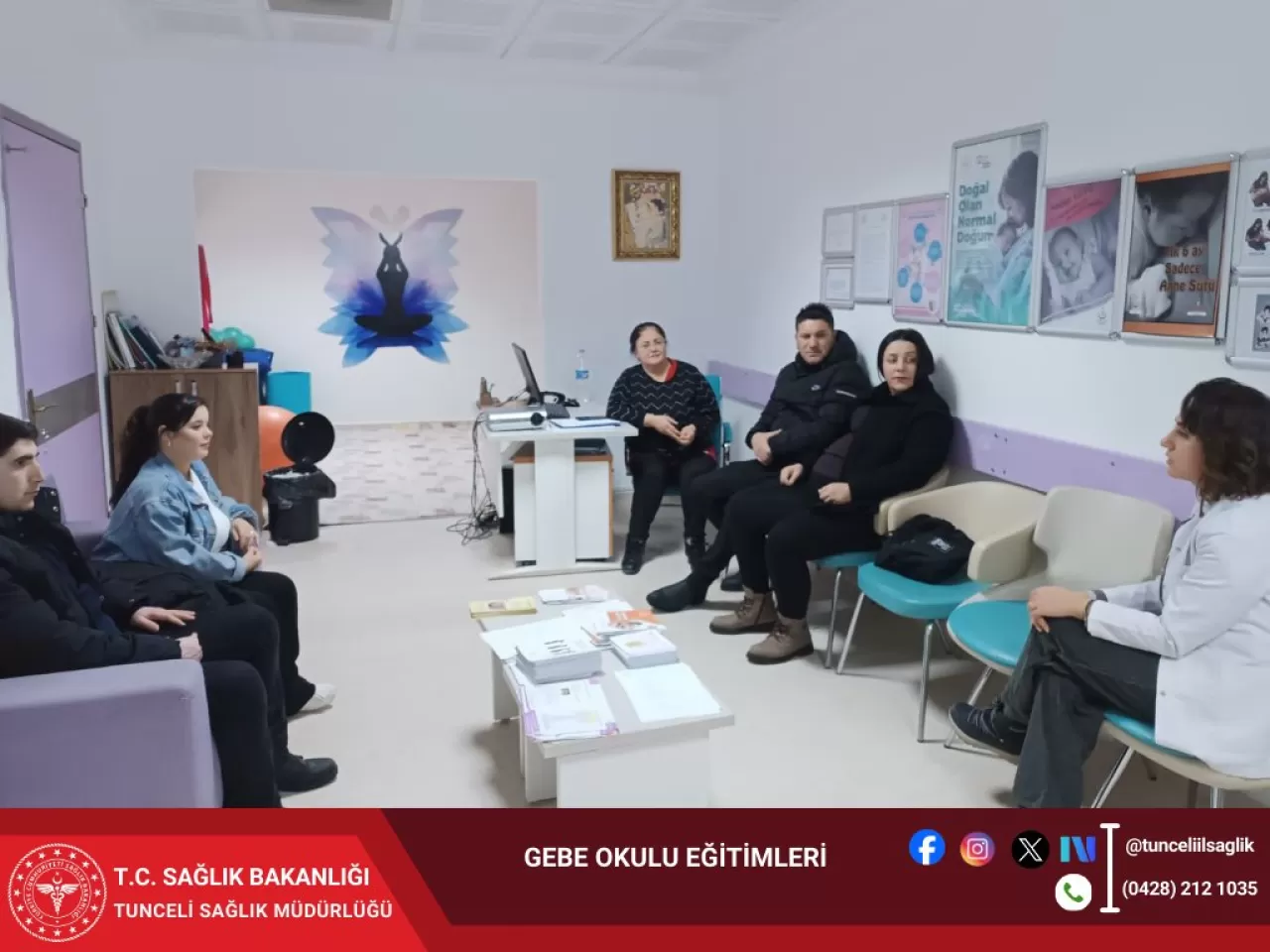 Tunceli'de Anne Adaylarına Ağız ve Diş Sağlığı Eğitimi