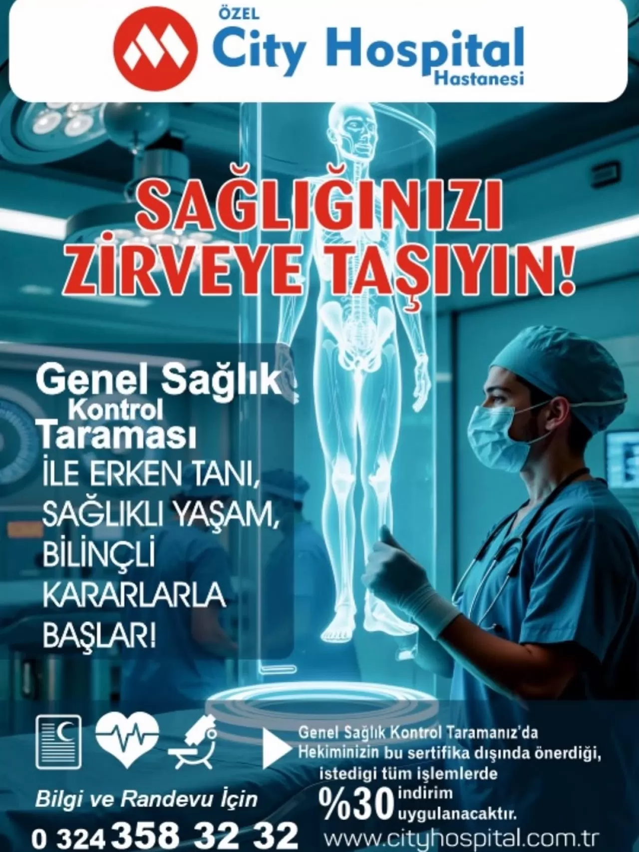 Mersin'de Erken Teşhis İçin Genel Sağlık Taramalarının Önemi