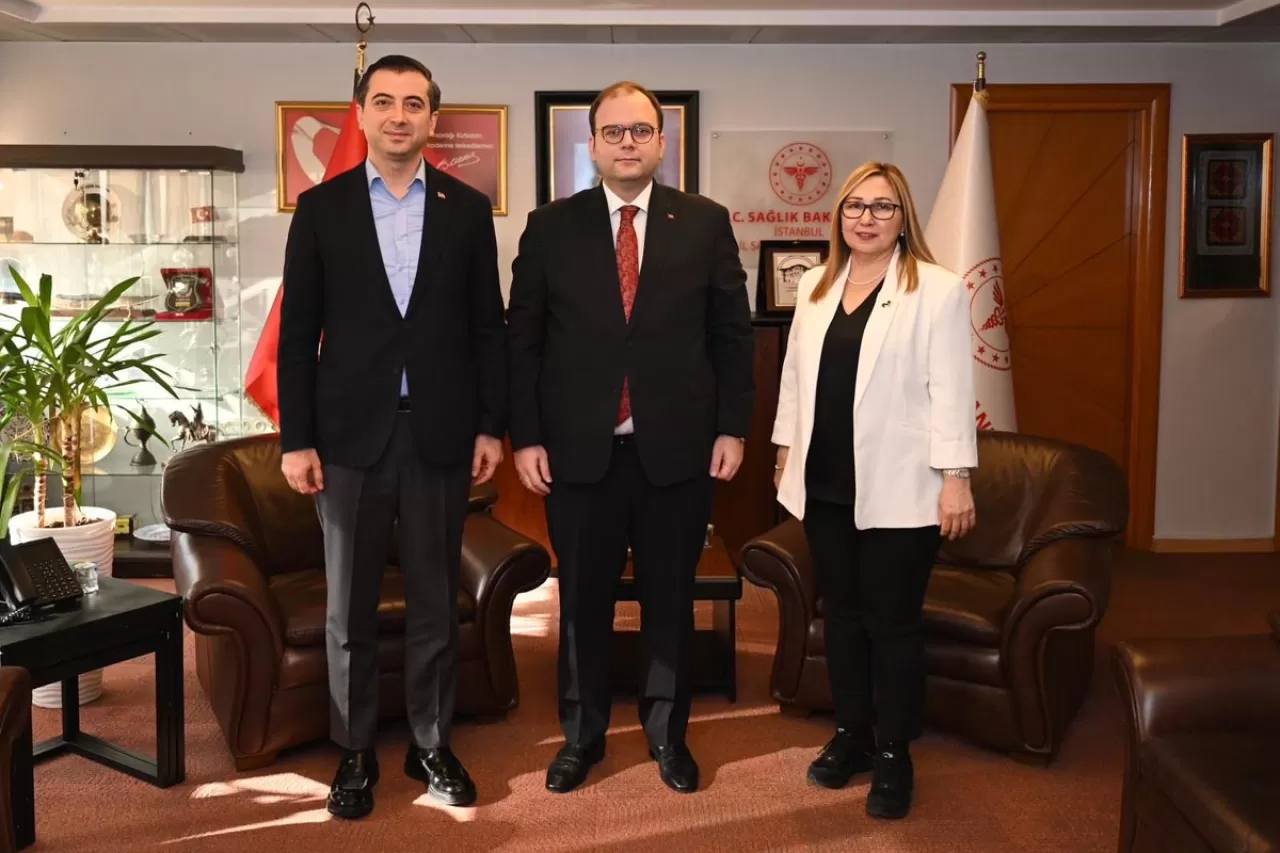 AK Parti Şişli Teşkilatından İstanbul İl Sağlık Müdürlüğü'ne Ziyaret