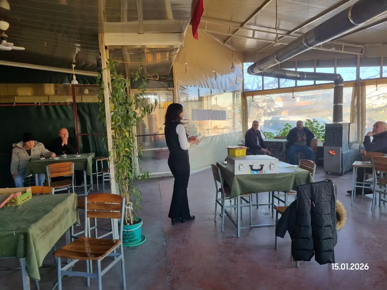 Denizli'de Eziler Mahallesi'nde Şeker ve Tansiyon Taraması