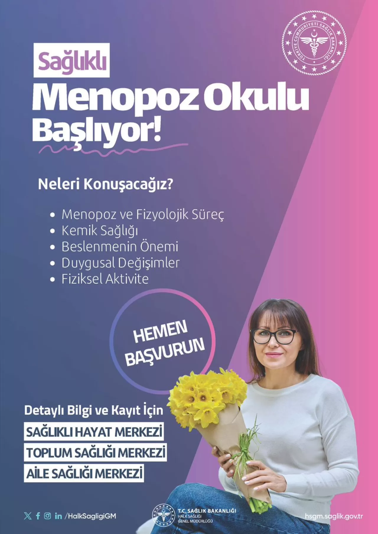 Erzincan'da Menopoz Okulu Hizmete Girdi