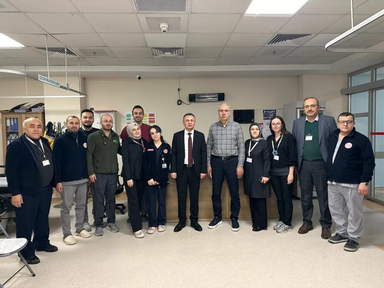 Samsun'da Sağlık Yöneticilerinden Kurum Ziyaretleri