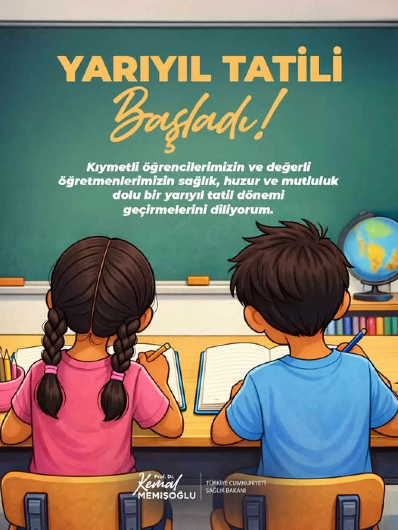 Amasya'da Yarıyıl Tatili Başladı: Çocuklar Karne Heyecanı Yaşadı