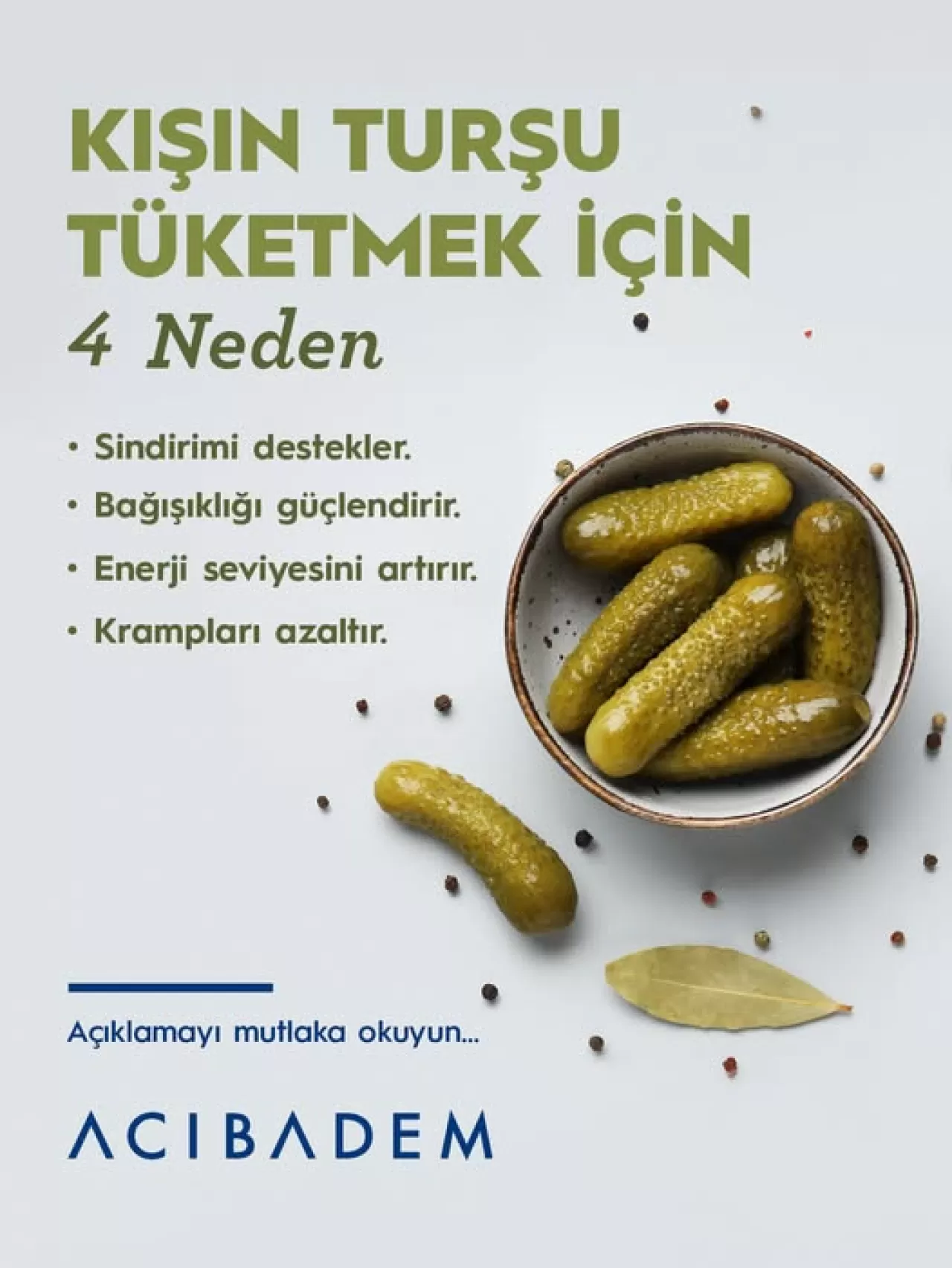 Turşunun Sağlık Faydaları ve Dikkat Edilmesi Gerekenler