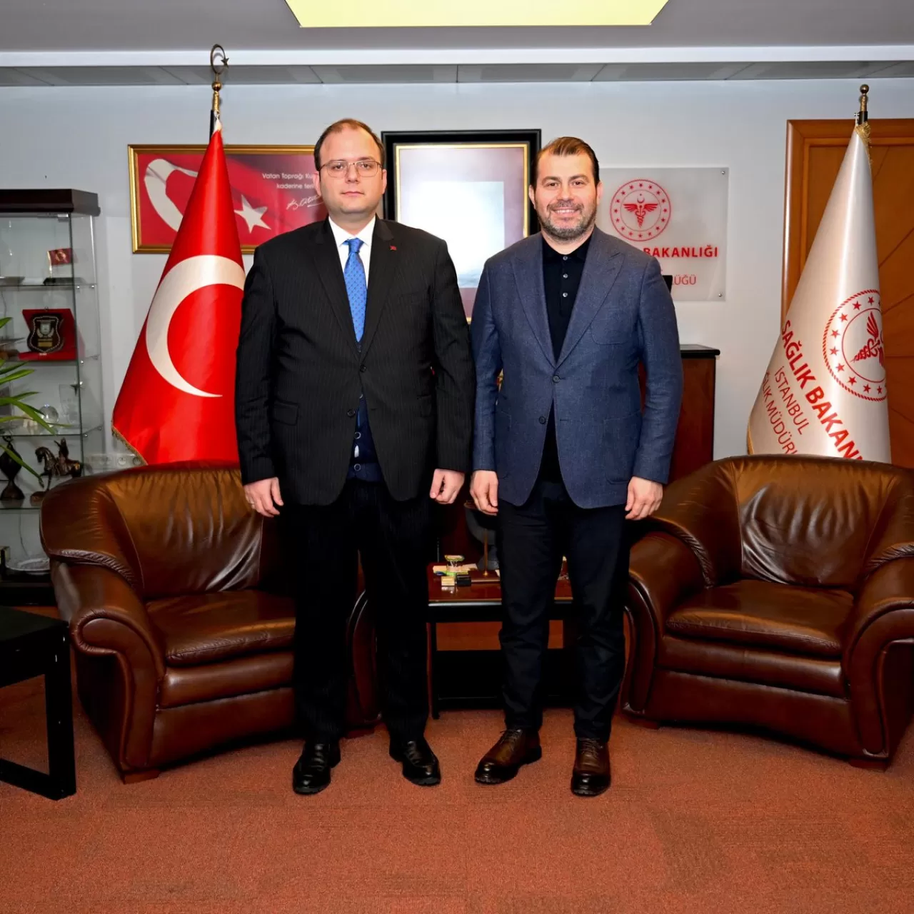 İstanbul İl Sağlık Müdürü, AK Parti Tuzla İlçe Başkanını Ağırladı