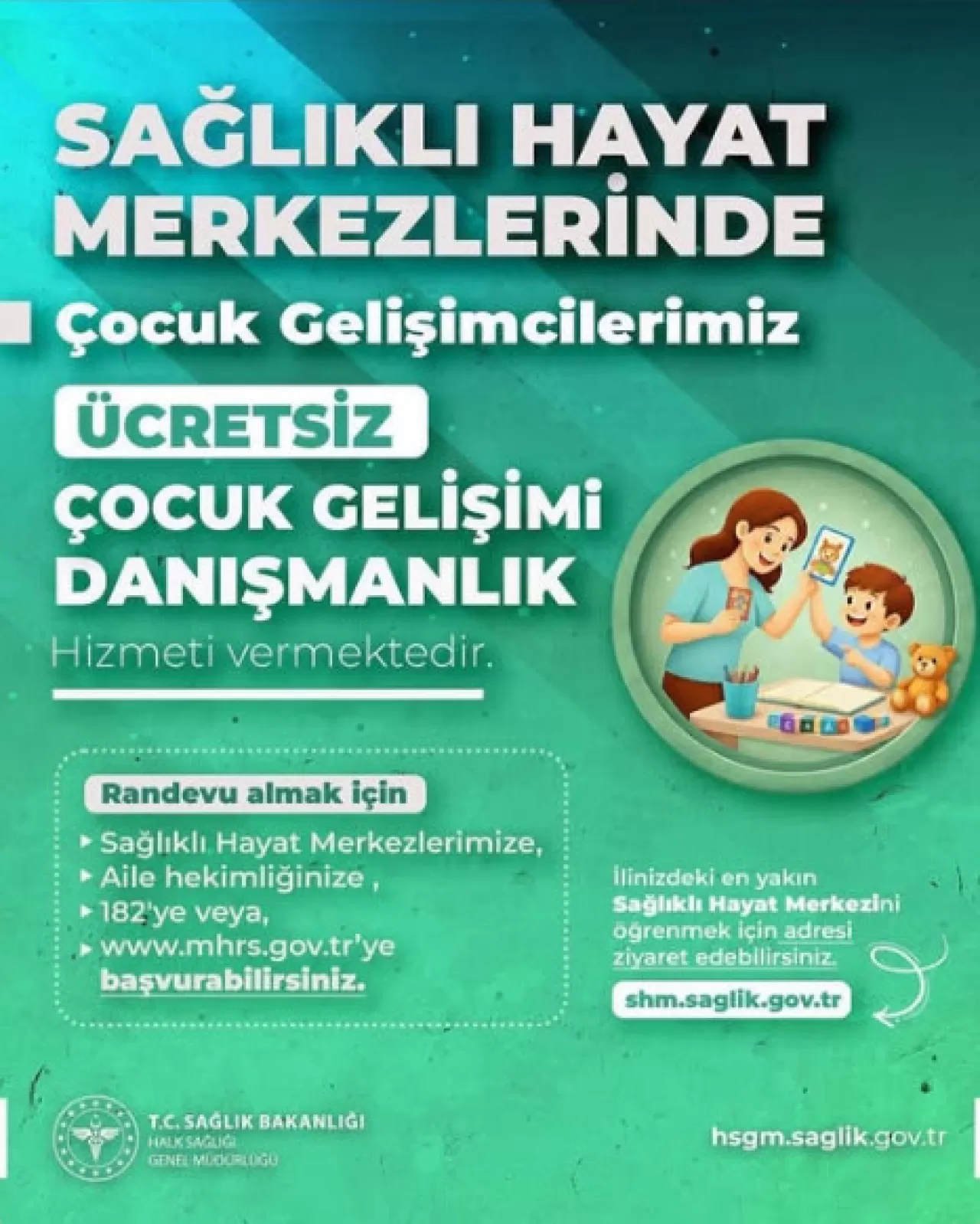 Bursa'da Ücretsiz Çocuk Gelişimi Danışmanlığı Hizmeti Başladı