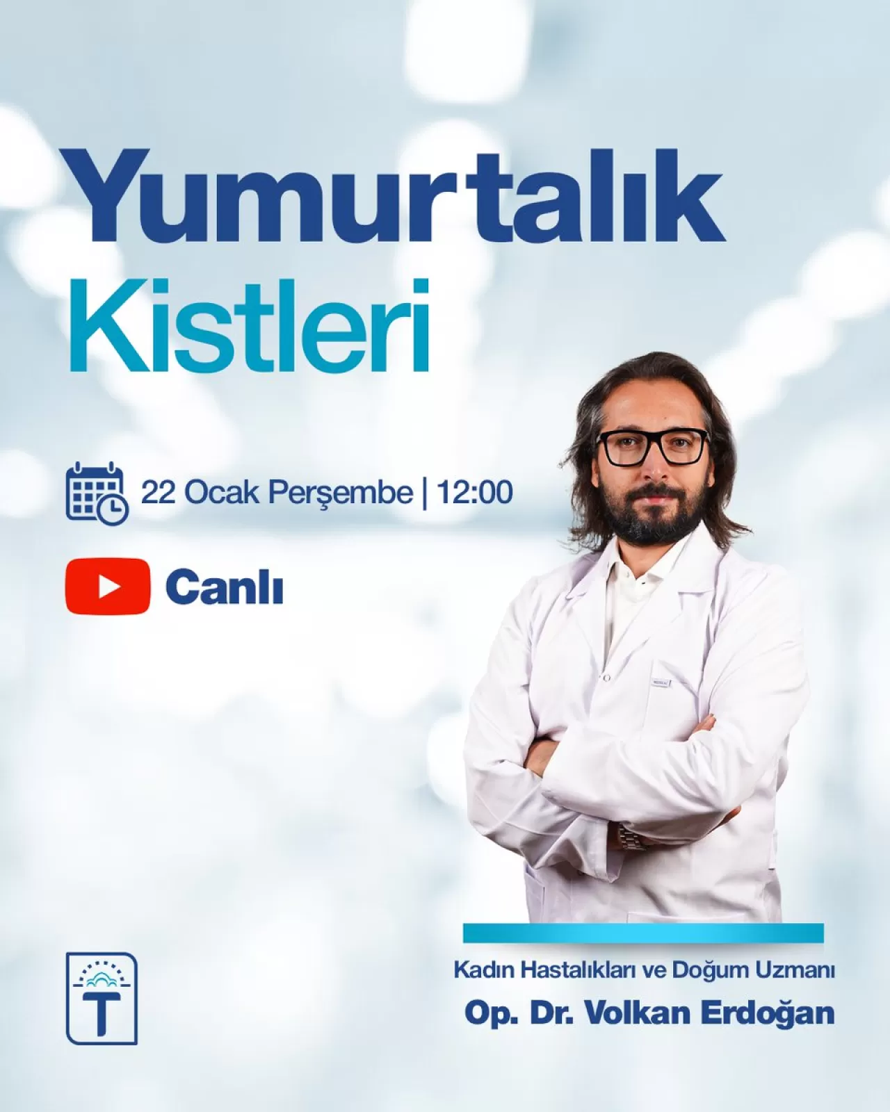 Yumurtalık Kistleri Hakkında Merak Edilenler Op. Dr. Volkan Erdoğan ile Canlı Yayında