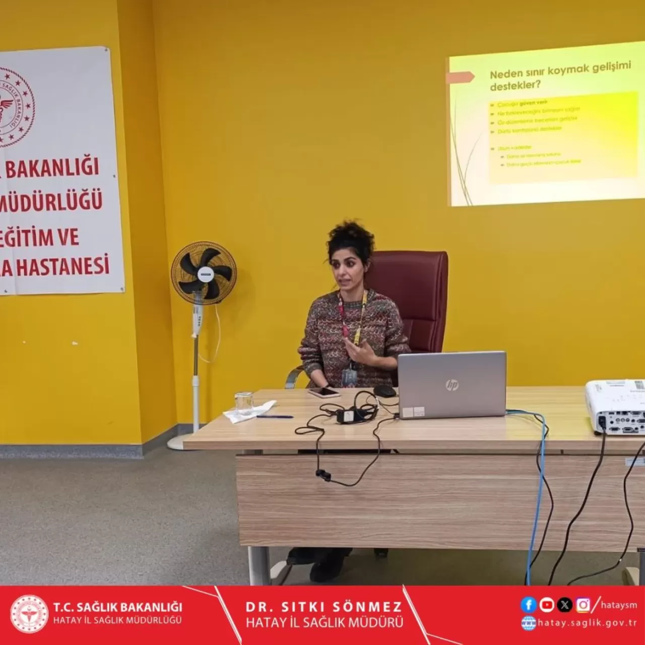 Hatay'da Sağlık Çalışanlarına Çocuk Gelişimi Eğitimi