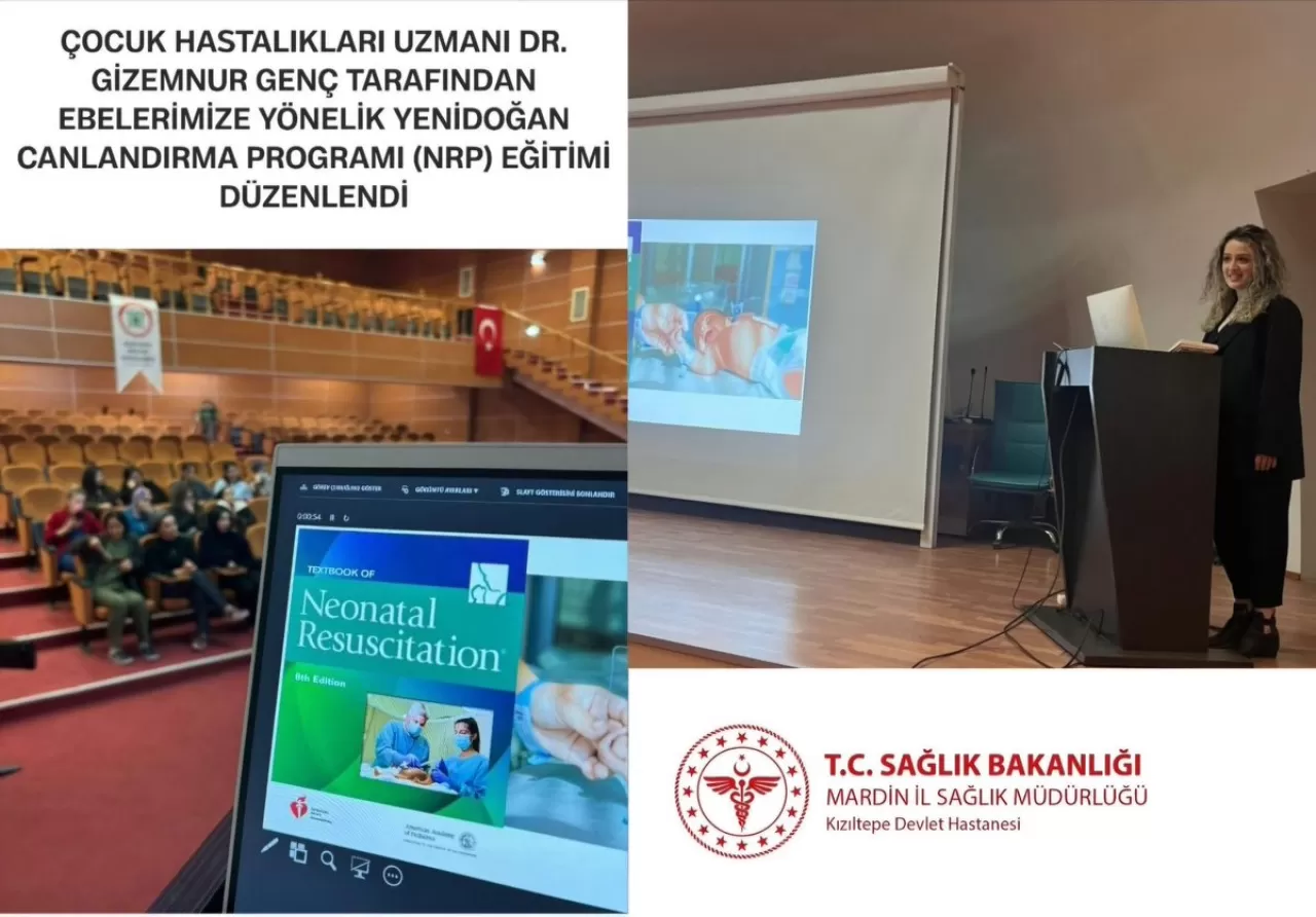 Kızıltepe Devlet Hastanesi'nde Yenidoğan Canlandırma Eğitimi