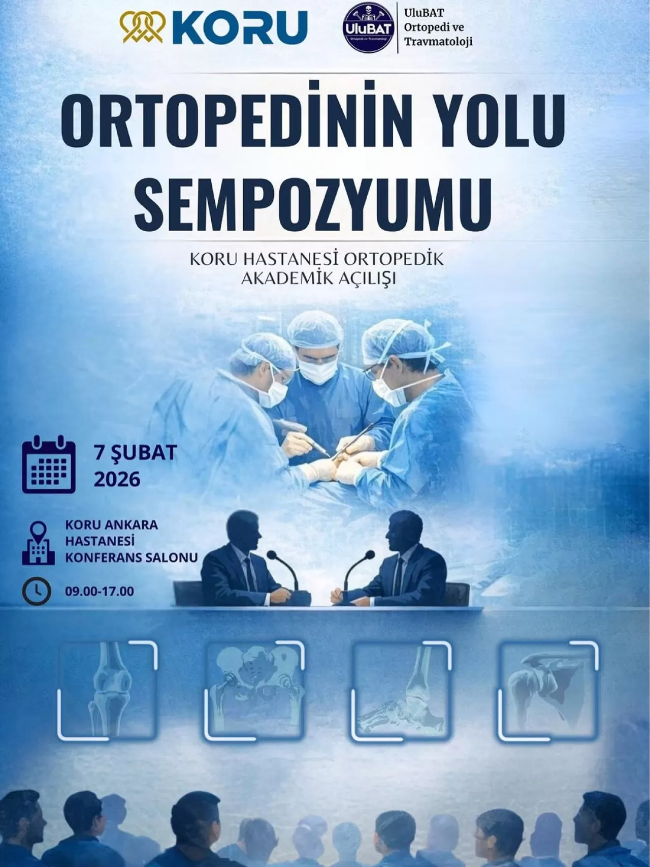 Ortopedi Alanında Akademik İş Birliği: Koru Hastanesi'nde Sempozyum