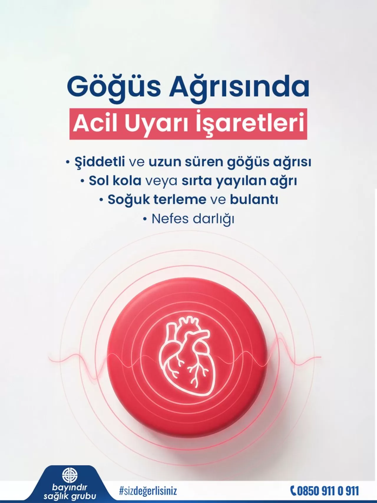 Ani Göğüs Ağrısı ve Sol Kola Yayılan Ağrıya Dikkat: Hayati Uyarı