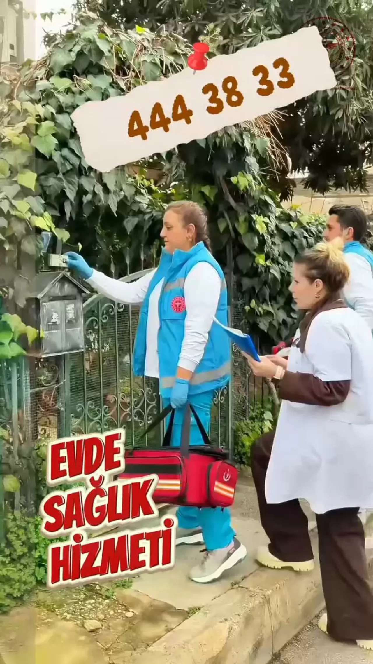 Mersin'de Evde Sağlık Hizmeti ile Hastaların Yükü Hafifliyor