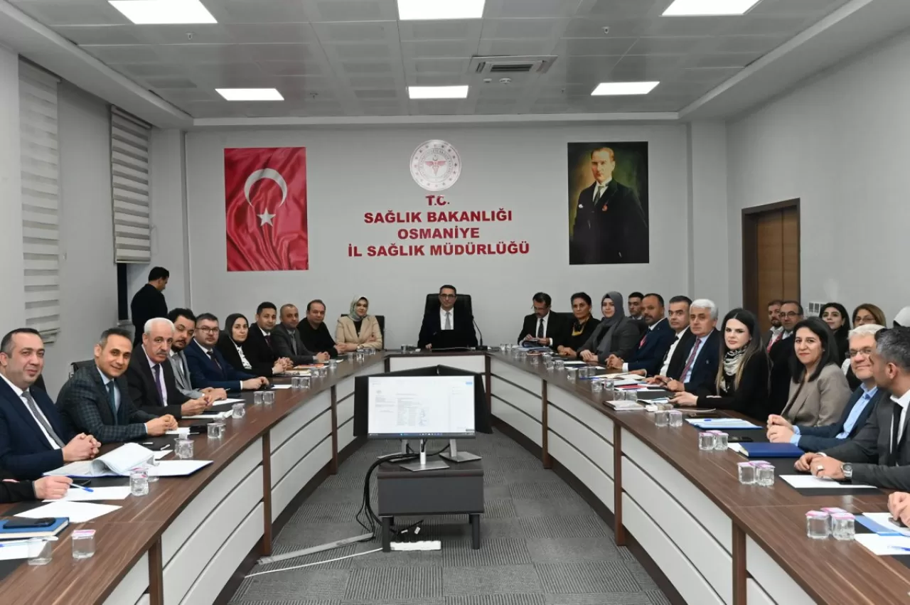 Osmaniye'de Sağlık Hizmet Kalitesi ve Koordinasyon Toplantısı Yapıldı