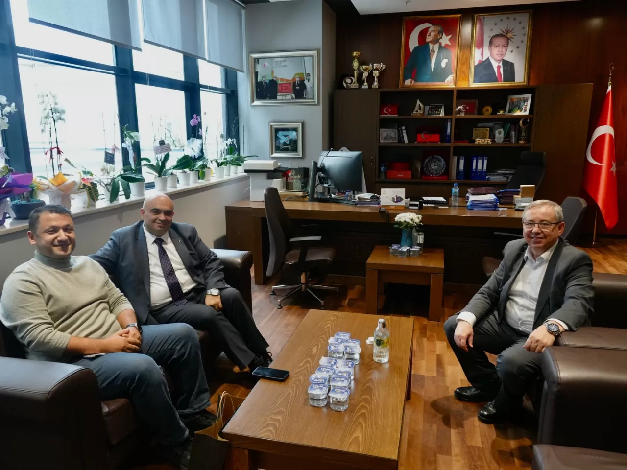 Ziraat Bankası Tekirdağ Şube Müdürü'nden Şehir Hastanesi'ne Ziyaret