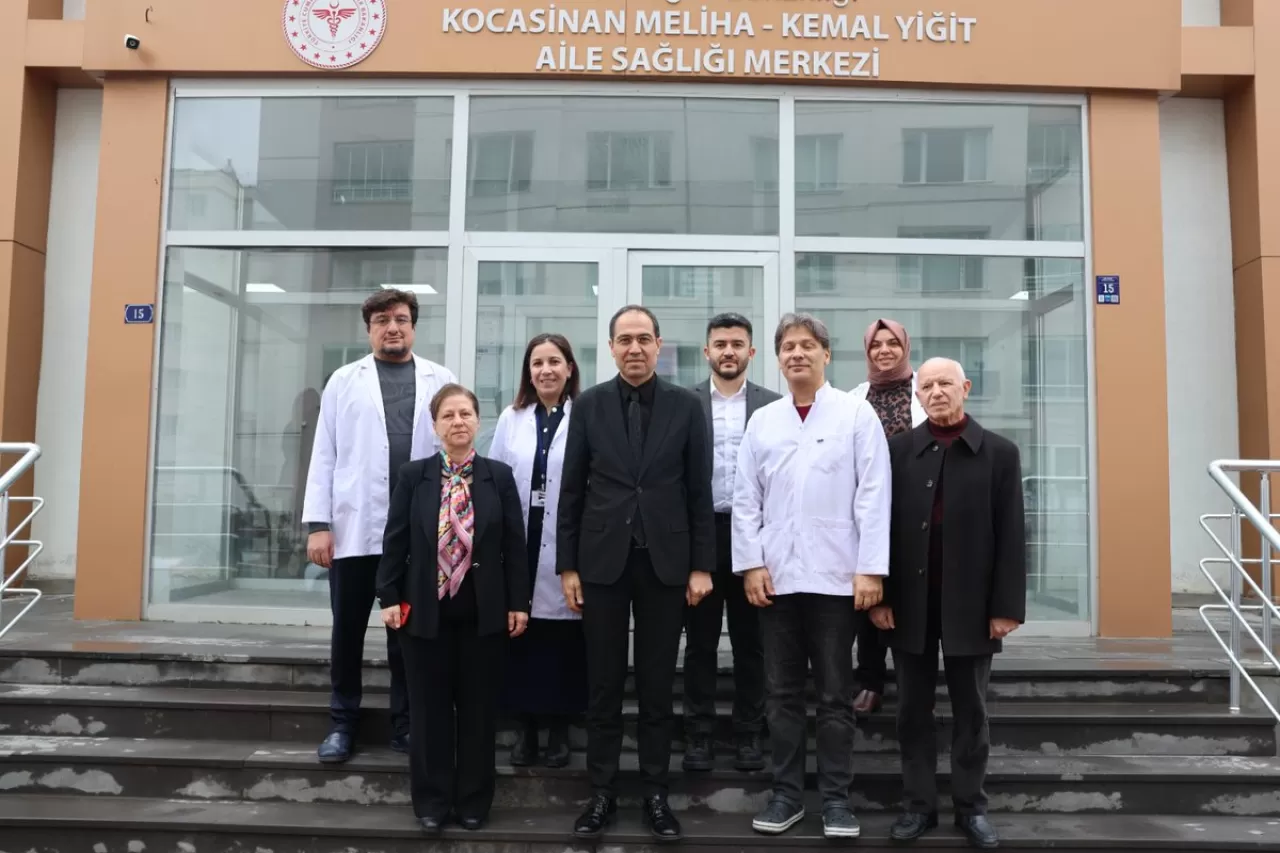 Kayseri'de Aile Sağlığı Merkezlerine Denetim Ziyareti