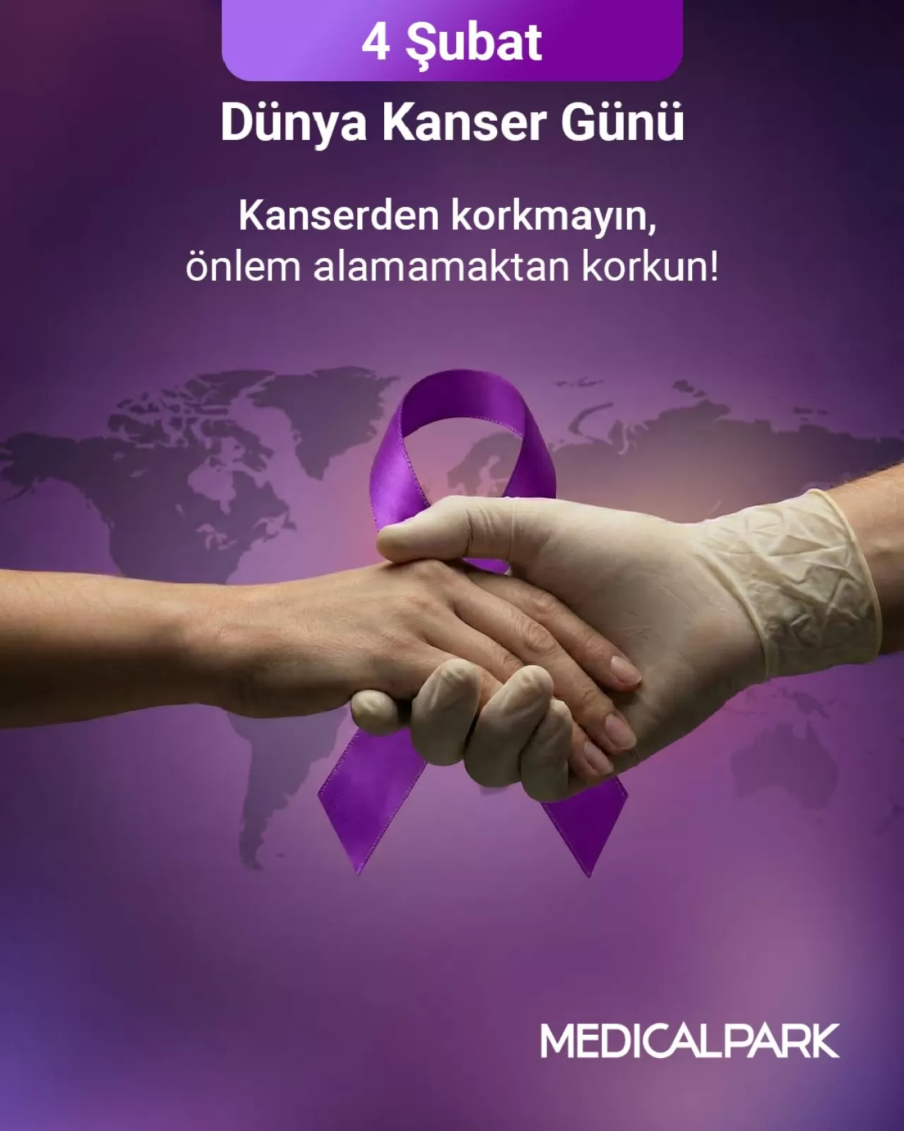 4 Şubat Dünya Kanser Günü'nde Kanserle Mücadele Vurgusu