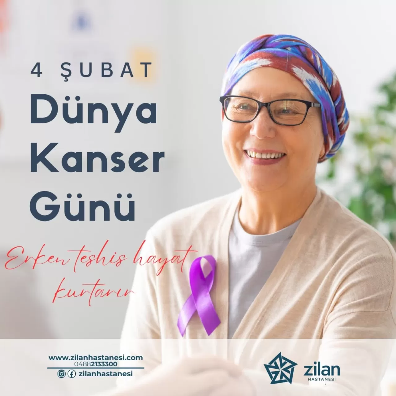 Batman'da 4 Şubat Dünya Kanser Günü'nde 