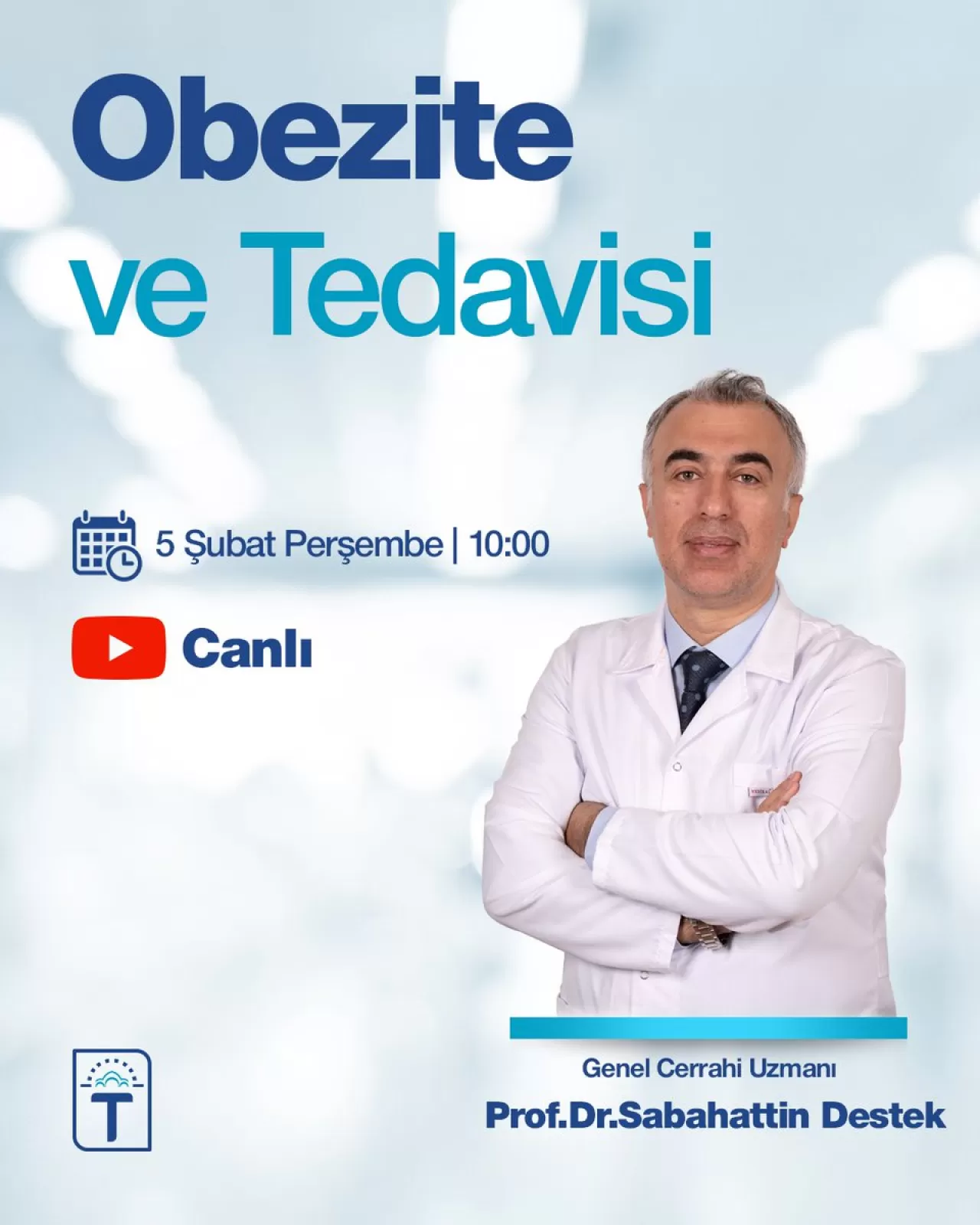 Obezite ve Tedavi Yöntemleri İstanbul Türkiye Hastanesi'nde Canlı Yayında Ele Alınacak