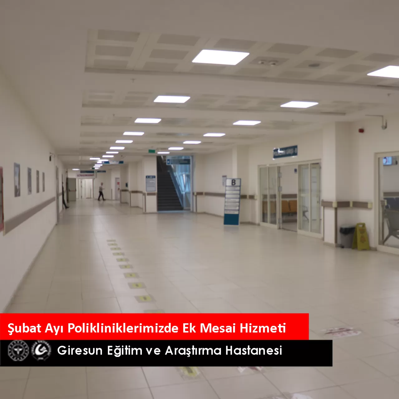 Giresun Eğitim ve Araştırma Hastanesi'nde Şubat Ayında Ek Mesai Uygulaması