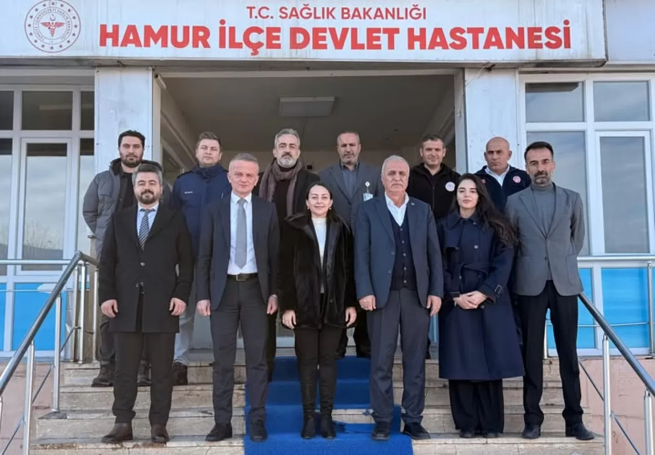 Ağrı Hamur İlçe Devlet Hastanesi'nde Sağlık Hizmetleri Yerinde İncelendi
