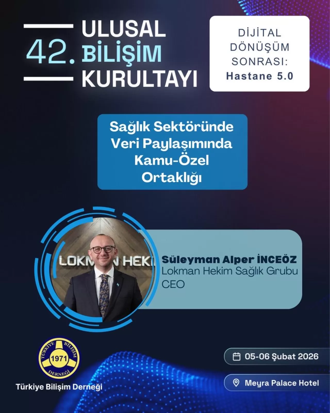 Lokman Hekim Grubu Yöneticileri, Ulusal Bilişim Kurultayı'nda Konuşacak