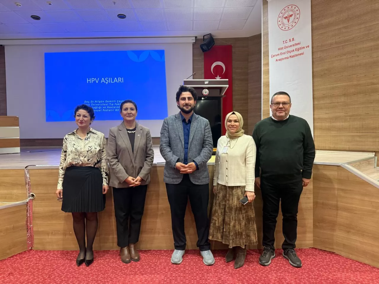 Çorum'da Serviks Kanseri ve HPV Aşısı Farkındalık Eğitimi