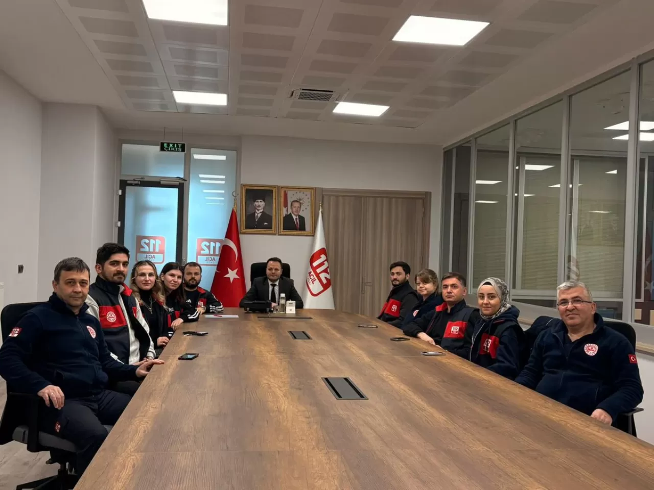 Giresun'da 112 Acil Çağrı Merkezi Paydaş Toplantısı Yapıldı