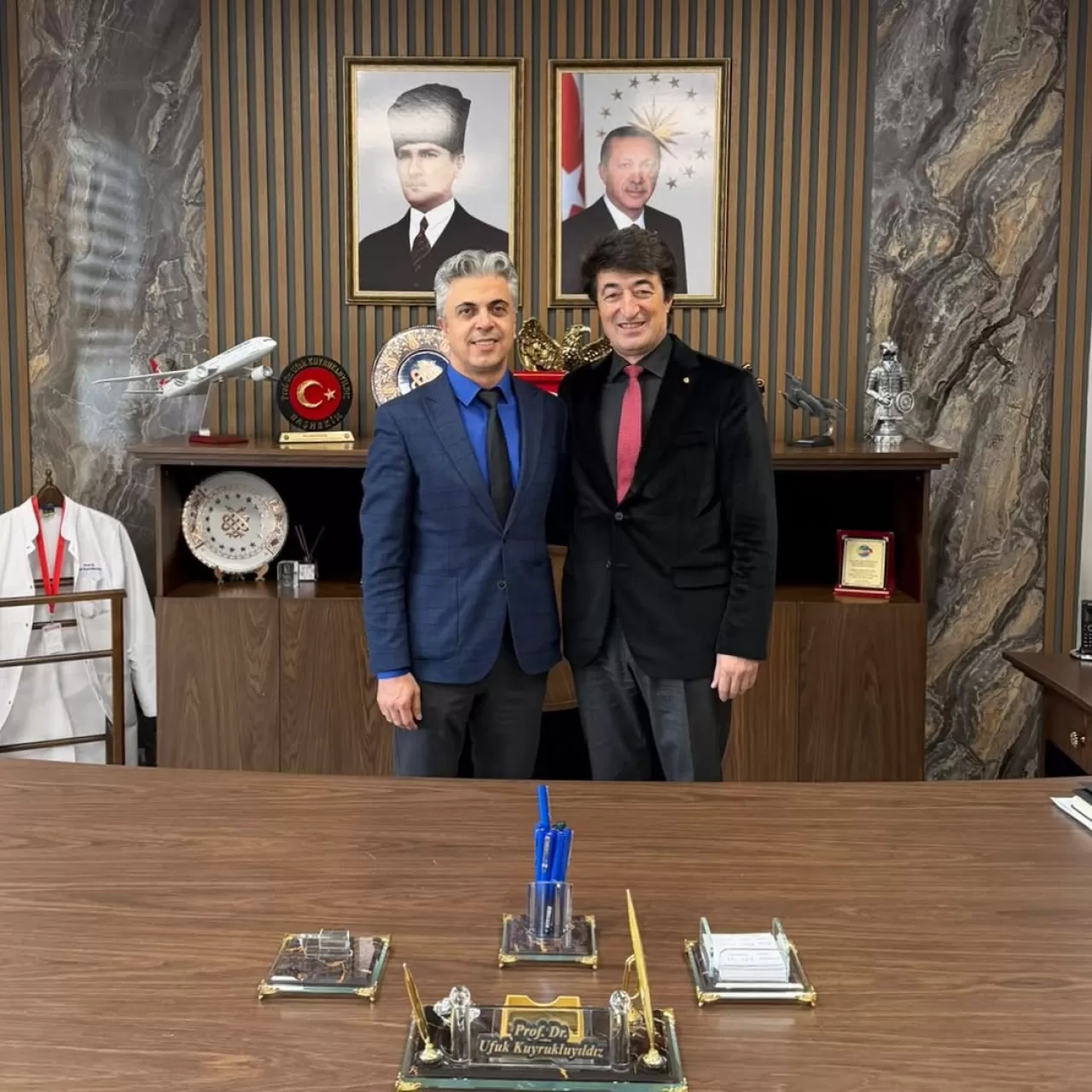 Prof. Dr. Ertunç Dayı, Mengücek Gazi Eğitim ve Araştırma Hastanesi'ne Veda Etti