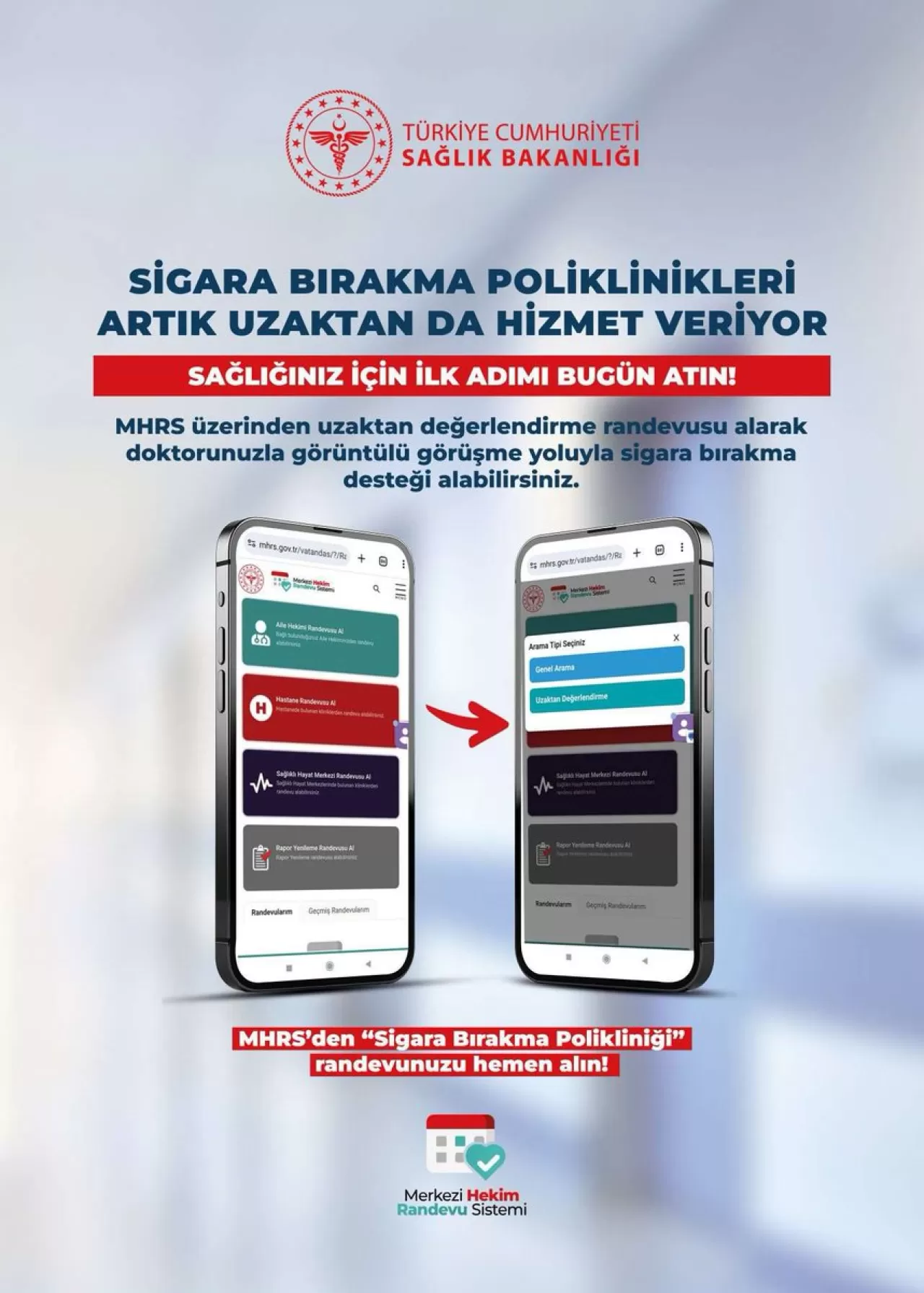 Diyarbakır Kocaköy'de Sigara Bırakma Polikliniği Uzaktan Hizmete Başladı